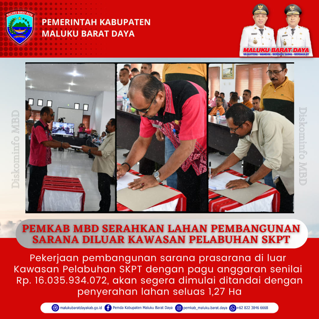 Serahkan Lahan Pembangunan